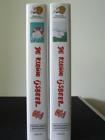 2 video's De kleine ijsbeer, Enlèvement ou Envoi, Dessin animé, Tous les âges, Comme neuf
