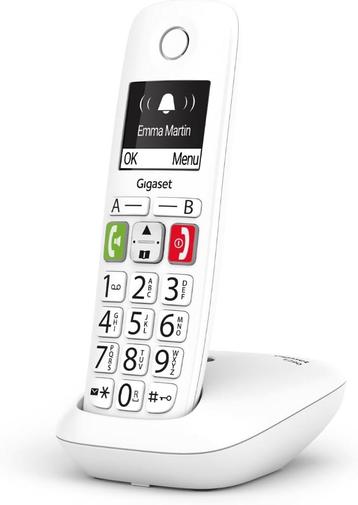 Gigaset E290 - Téléphone DECT sans fil - Gros boutons à -50% beschikbaar voor biedingen