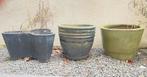 Bloempotten, Tuin en Terras, Ophalen, Steen, 40 cm of meer, Zo goed als nieuw