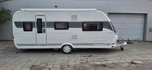 Hobby 540 Kmfe Luxe(stapelbed) + mover + voortent + luifel, Caravans en Kamperen, Caravans, Particulier, tot en met 6, 1250 - 1500 kg