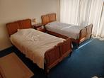 Chambre en chêne massif : 2 lits simples et armoire, Maison & Meubles, Chambre à coucher | Chambres à coucher complètes, Enlèvement