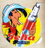 STICKER 1984 LUCKY LUKE GEHA SUPER SHERIFF, Ophalen of Verzenden
