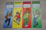 4 bladwijzers Kiekeboe , Merho , 2002 , Nieuw , complete set, Collections, Personnages de BD, Autres types, Autres personnages