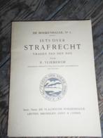 Iets over strafrecht - jaren 50, Livres, Livres scolaires, Utilisé, Enlèvement ou Envoi