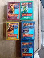 5 Magic Invasion decks (nieuw/geseald), Nieuw, Starterdeck, Ophalen