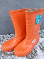 Bottes de pluie oranges 34, Bottes, Garçon ou Fille, Utilisé, Enlèvement ou Envoi