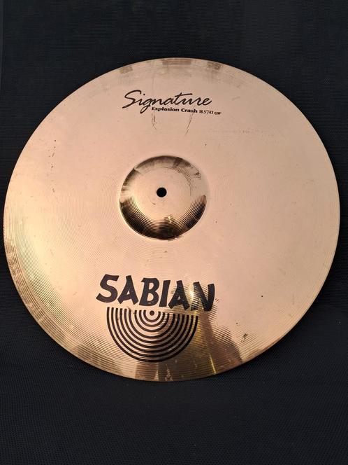 Sabian Signature Chad Smith 18,5" Explosion Crash, Muziek en Instrumenten, Instrumenten | Onderdelen, Zo goed als nieuw, Ophalen of Verzenden