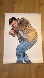 Walthéry poster law enforcement Police Liège 1984, Ophalen of Verzenden, Gebruikt