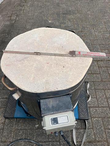 Keramiek pottenbak oven., Enlèvement, Utilisé