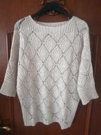 Trui met glinsters, Ophalen of Verzenden, Gedragen, Maat 36 (S), Beige
