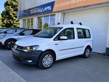 Volkswagen Caddy TREND - 5 PLACES - GPS - KIT HIVER - GARAN, Autos, Achat, Euro 6, Noir, 5 portes