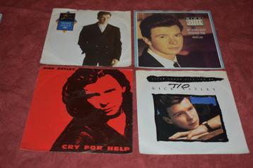 45t vinyl hits van Rick ASTLEY beschikbaar voor biedingen