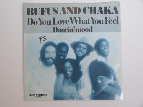 Rufus  Do You Love What You Feel 7", CD & DVD, Vinyles Singles, Utilisé, Single, R&B et Soul, 7 pouces, Enlèvement ou Envoi
