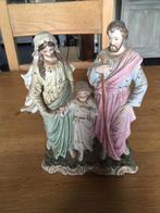 Bisquit beeld Jozef, maria en jezus, Antiek en Kunst, Antiek | Religieuze voorwerpen, Ophalen