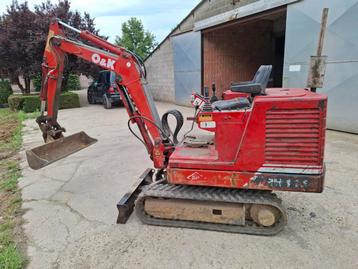 Minigraver O&K RH1.15 1,5ton cw05 2 bak deutz f2l912 beschikbaar voor biedingen