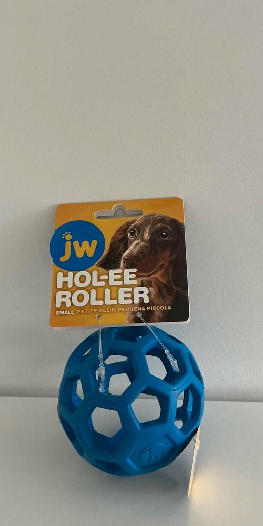 JW: Hol -ee Roller Small. Blauw, Dieren en Toebehoren, Hondenspeelgoed, Nieuw, Hondenballen, Ophalen of Verzenden
