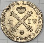 Zilver Plaket / 14 Oord 1791 , Leopold II (1790-1792), Ophalen of Verzenden, België, Losse munt, Zilver