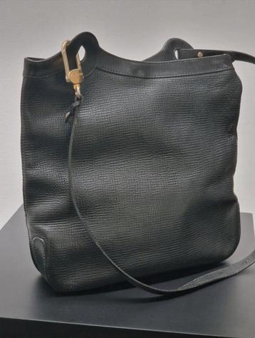 Delvaux vintage handtas, Handtassen en Accessoires, Ophalen, Zo goed als nieuw, Zwart, Handtas