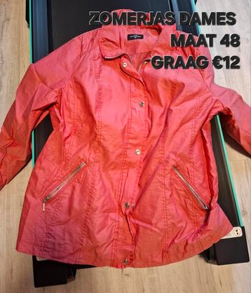 Zomerjas 48, Kleding | Dames, Ophalen of Verzenden, Zo goed als nieuw, Maat 46/48 (XL) of groter