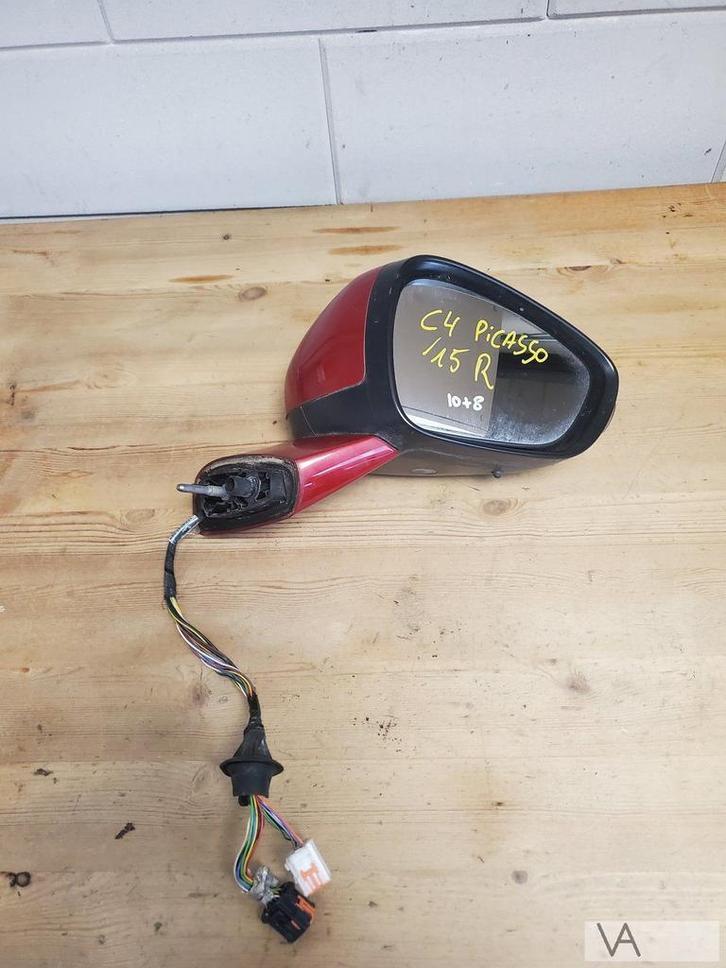 Citroen C4 (grand) picasso 2013-2019 spiegel rechts DODEHOEK, Auto-onderdelen, Spiegels, Citroën, Gebruikt, Ophalen of Verzenden