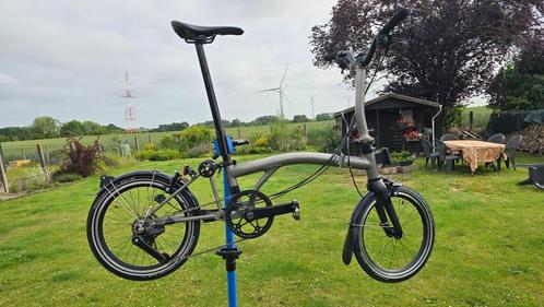 Te koop Brompton T-Line 12 speed, Fietsen en Brommers, Fietsen | Vouwfietsen, Zo goed als nieuw, Brompton, 14 tot 16 inch, Totaal opvouwbaar