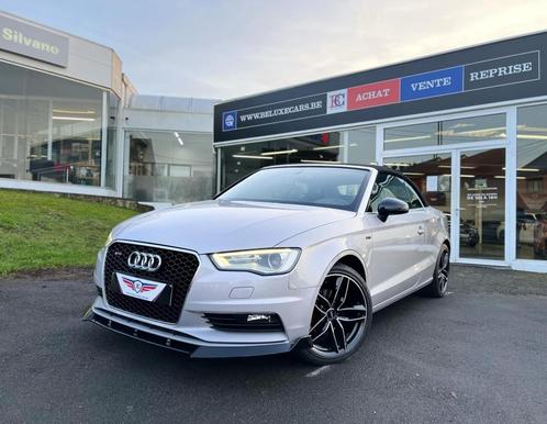 AUDI A3 Cabriolet 1.6 TDI*S-Line*Xenon*leer*GPS*S-Chauffan, Auto's, Audi, Bedrijf, Te koop, A3, ABS, Airbags, Bluetooth, Boordcomputer