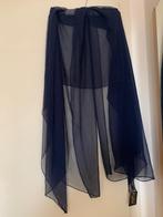 Écharpes transparentes bleu foncé, bleu claire, cerise fleur, Kleding | Dames, Ophalen of Verzenden, Nieuw, Sjaal