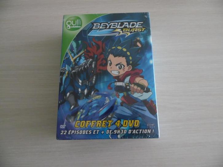 BEYBLADE BURTS       4 DVD     NEUF SOUS BLISTER, CD & DVD, DVD | Films d'animation & Dessins animés, Neuf, dans son emballage