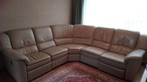Hoekzetel / bankstel, Huis en Inrichting, Zetels | Zetels, Gebruikt, Hoekbank, Vierpersoons of meer, 250 tot 300 cm, 75 tot 100 cm