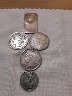 Monnaies, Timbres & Monnaies, Enlèvement ou Envoi, Monnaie en vrac, Argent