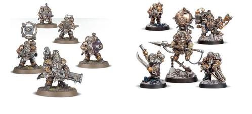 Kharadron Overlords - 5 foudroyeurs Grundstok et les profite, Hobby en Vrije tijd, Wargaming, Nieuw, Warhammer, Figuurtje(s), Ophalen of Verzenden