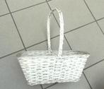 Presentatie mand rechthoek voor doopsuiker -witte kleur 41cm, Kinderen en Baby's, Kraamcadeaus en Geboorteborden, Ophalen, Gebruikt