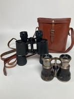 Twee oude verrekijkers, klein en groot, Audio, Tv en Foto, Optische apparatuur | Verrekijkers, Ophalen of Verzenden, Gebruikt