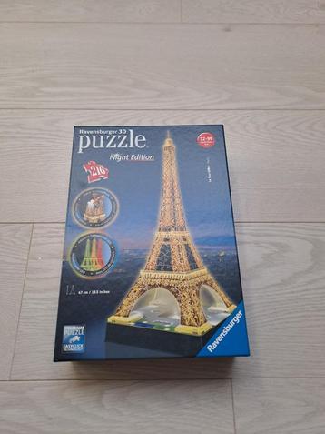 Ravensburger 3D puzzle night edition beschikbaar voor biedingen