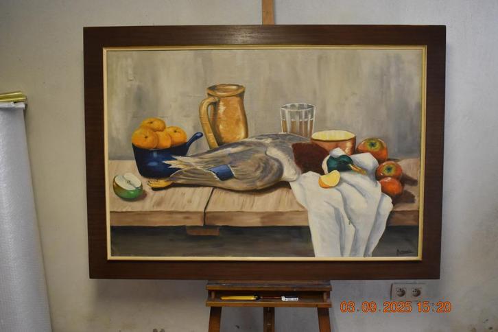 M Corradini grote prachtige foto op ingelijst canvas, Antiek en Kunst, Kunst | Schilderijen | Modern, Ophalen