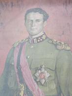 2 schilderijen op doek K Astrid & K Leopold III, Enlèvement ou Envoi, Utilisé