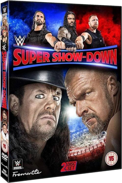 WWE: Super Show-Down (Nieuw in plastic), CD & DVD, DVD | Sport & Fitness, Neuf, dans son emballage, Autres types, Sport de combat