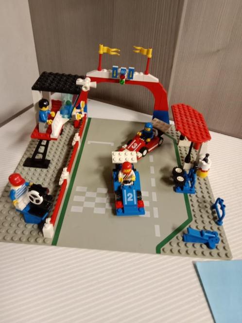 Lego 6381 Town Motor Speedway 1987, Kinderen en Baby's, Speelgoed | Duplo en Lego, Gebruikt, Lego, Complete set, Ophalen of Verzenden
