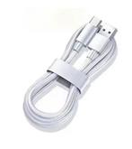 USB-C Oplaad Kabel Voor Android Lang 1,00 meter - Kleur Wit, Verzenden, Nieuw