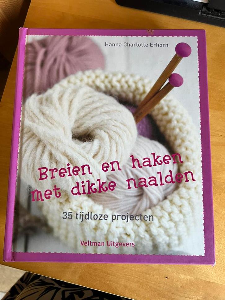 Hanna Charlotte Erhorn - Breien en haken met dikke naalden, Hobby en Vrije tijd, Breien en Haken, Zo goed als nieuw, Breien of Haken