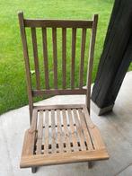 . Royal arrow . 4 chaises + une avec accoudoir., Jardin & Terrasse, Chaises de jardin, Bois, Utilisé, Pliant