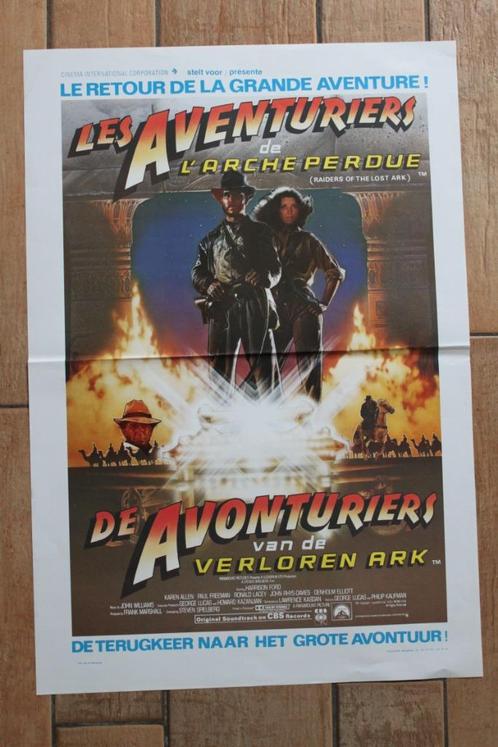 filmaffiche Indiana Jones Raiders Of The Lost Arc filmposter, Verzamelen, Posters, Zo goed als nieuw, Film en Tv, A1 t/m A3, Rechthoekig Staand