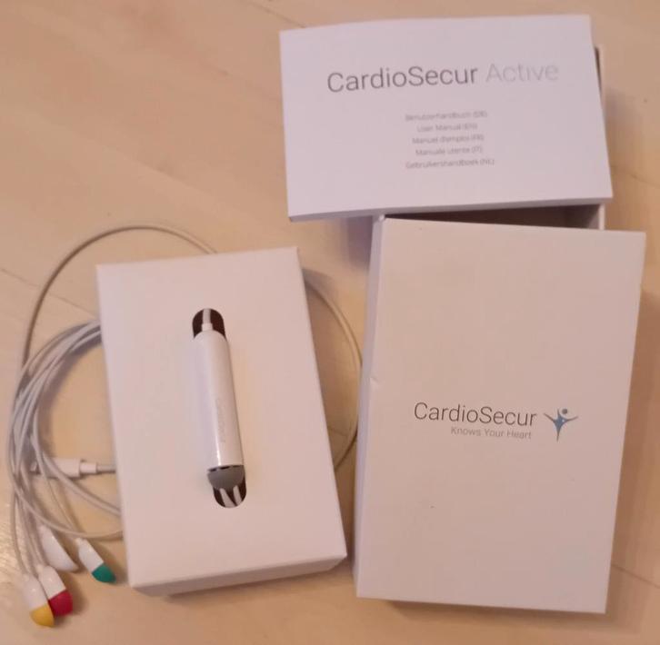 Système d'électrocardiogramme (ECG) mobile CardioSecur Activ, Sports & Fitness, Cardiofréquencemètres, Neuf, Autres marques, Envoi