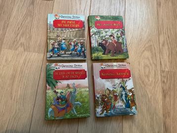 set van 4 boeken Geronimo Stilton beschikbaar voor biedingen