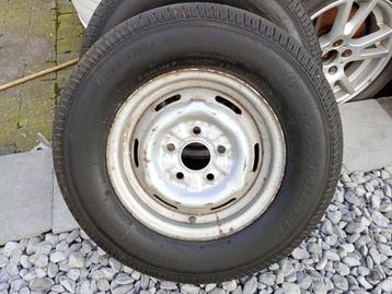 Aanhangwagen velgen + banden  175R13C 165R13C beschikbaar voor biedingen