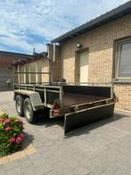 Aanhangwagen dubbelas extra groot 300 X 150CM, Auto diversen, Ophalen of Verzenden