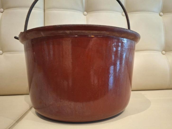Emaille kookpot, Antiek en Kunst, Antiek | Email, Ophalen of Verzenden