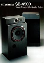 Technics sb4500 vintage speakers, Audio, Tv en Foto, Ophalen