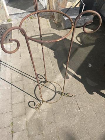 Porte fleur fer forgé, Jardin & Terrasse, Décoration murale de jardin, Utilisé