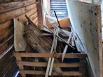 gratis hout of brant hout mijn Houten stal word af gebrokken, Tuin en Terras, Brandhout, Ophalen of Verzenden